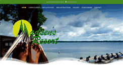 Desktop Screenshot of madsensresort.com